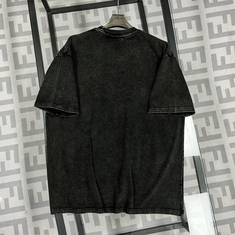 Gucci T-Shirt Smoke Black – Luxury Cotton Crew Neck Tee