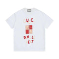 Gucci T-Shirt White Crew Neck – Luxury Cotton Casual Essential