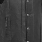 Gun Runner Men's Motorcycle Western Style Leather Vest