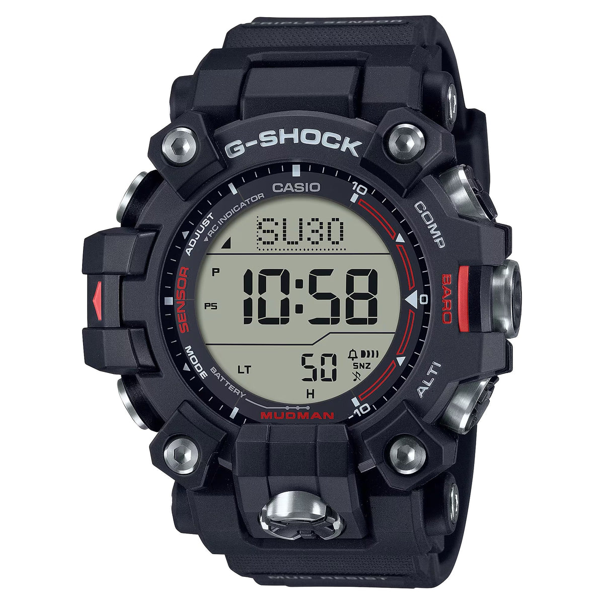 Casio G-Shock Mudman Tough Solar Triple Sensor Men's Watch - GW-9500-1DR