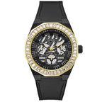 Guess Men's Black Round Dial Analog