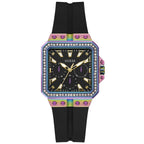 Guess Women's Libra Black Silicone
