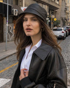 Keller | Classic Leather Bucket Hat