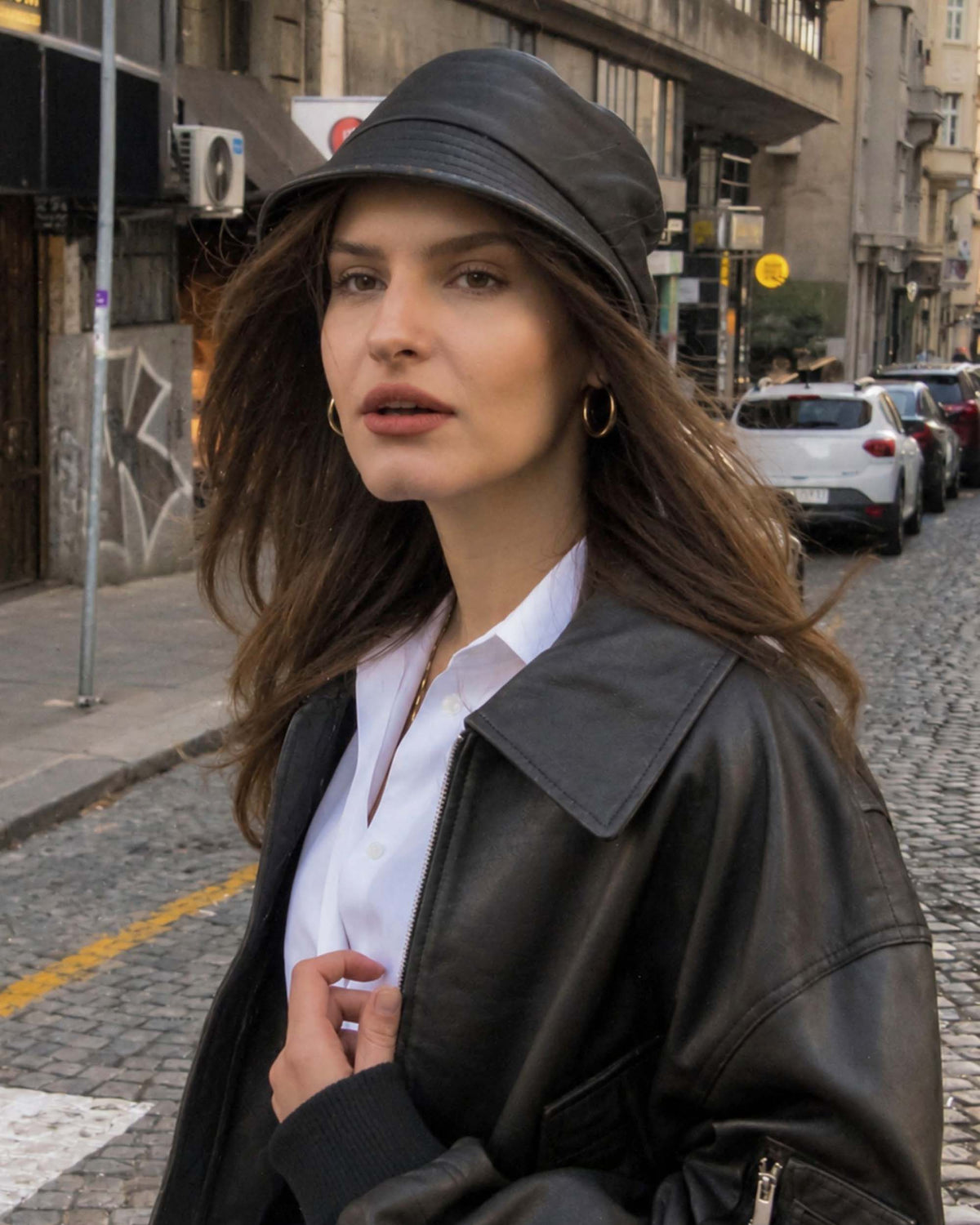 Keller | Classic Leather Bucket Hat
