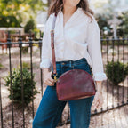 Hopper  | Cherry Leather