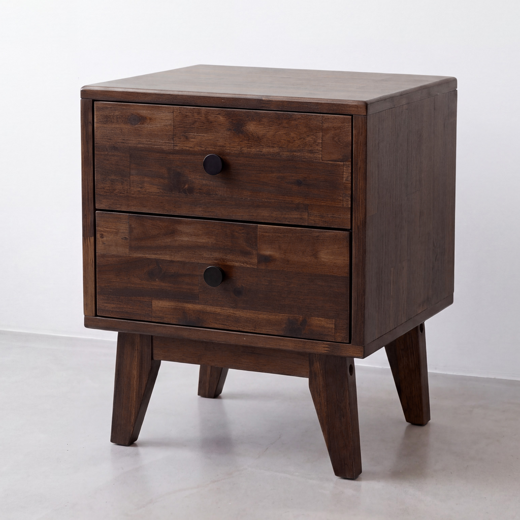 Silvia Solid Wood Nightstand