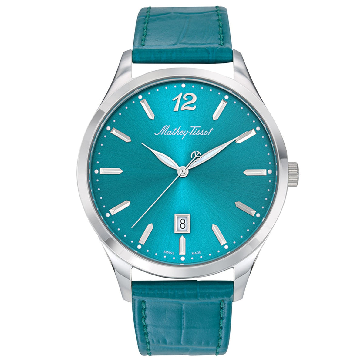 Mathey Tissot Men's Urban Green Dial Watch - H411PET