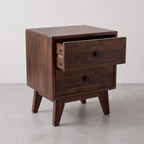 Silvia Solid Wood Nightstand