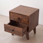 Silvia Solid Wood Nightstand