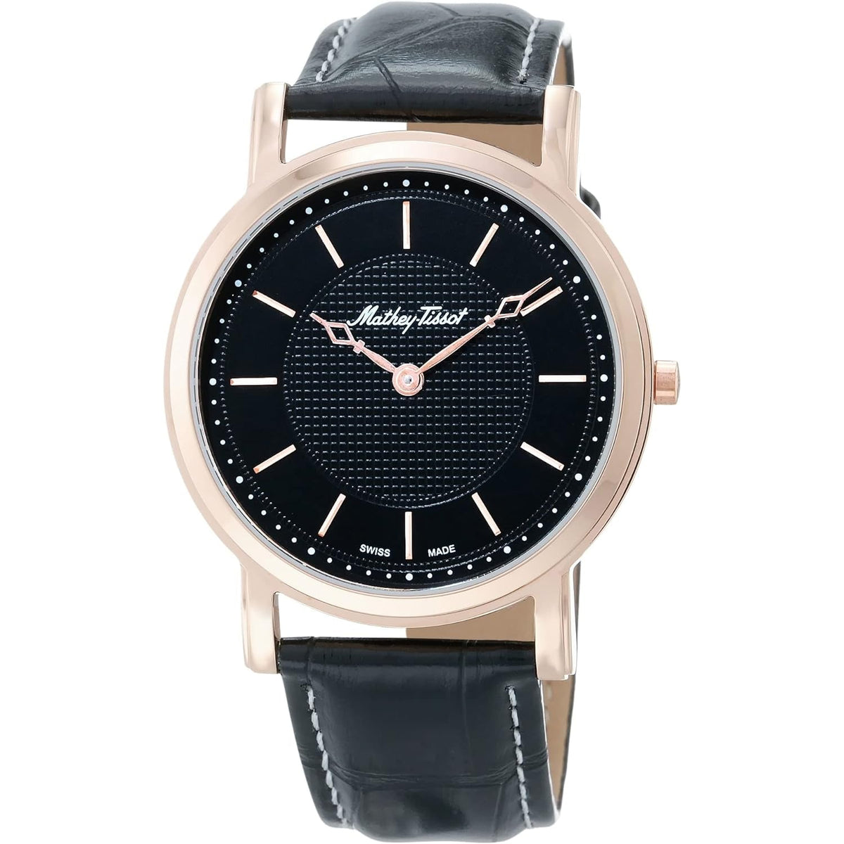 Mathey Tissot Men's City Black Dial Watch - H611252PN