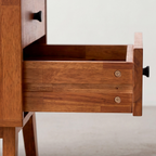 Silvia Solid Wood Nightstand