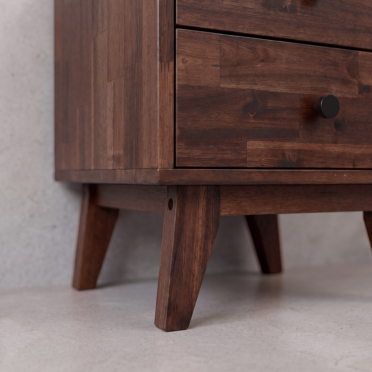 Silvia Solid Wood Nightstand
