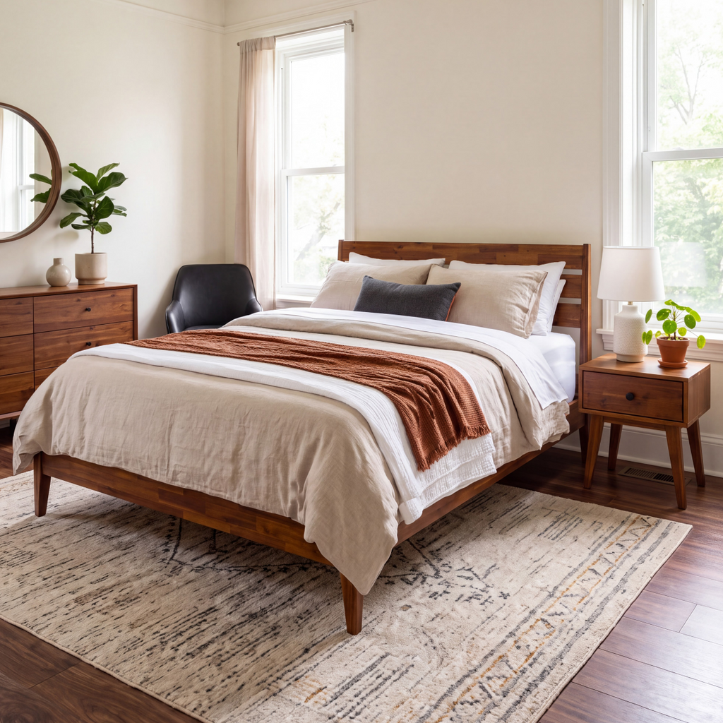 Sofia Solid Wood Nightstand