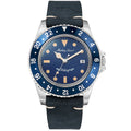 Mathey Tissot Men's Vintage Blue Dial Watch - H900ALBU