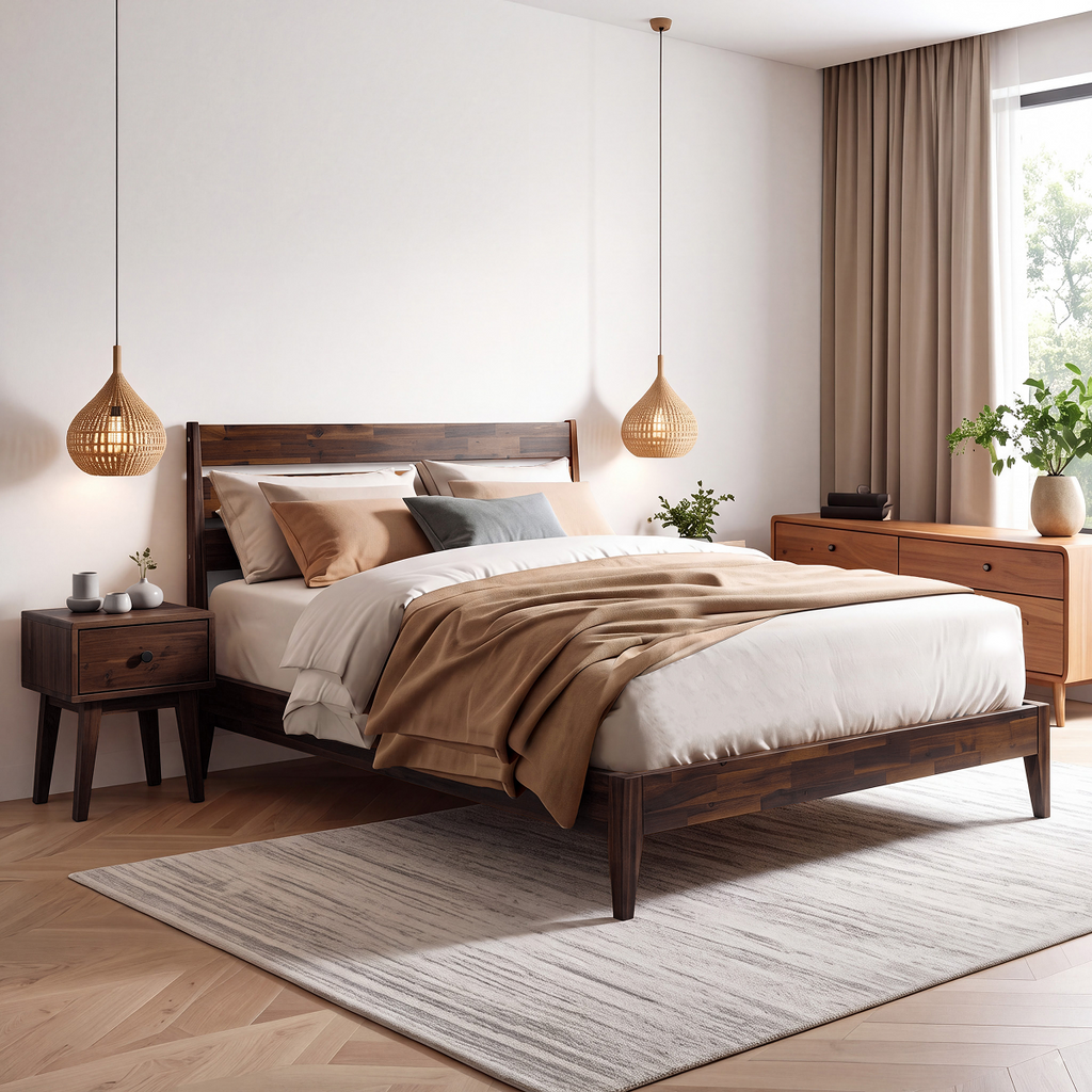 Sofia Solid Wood Nightstand