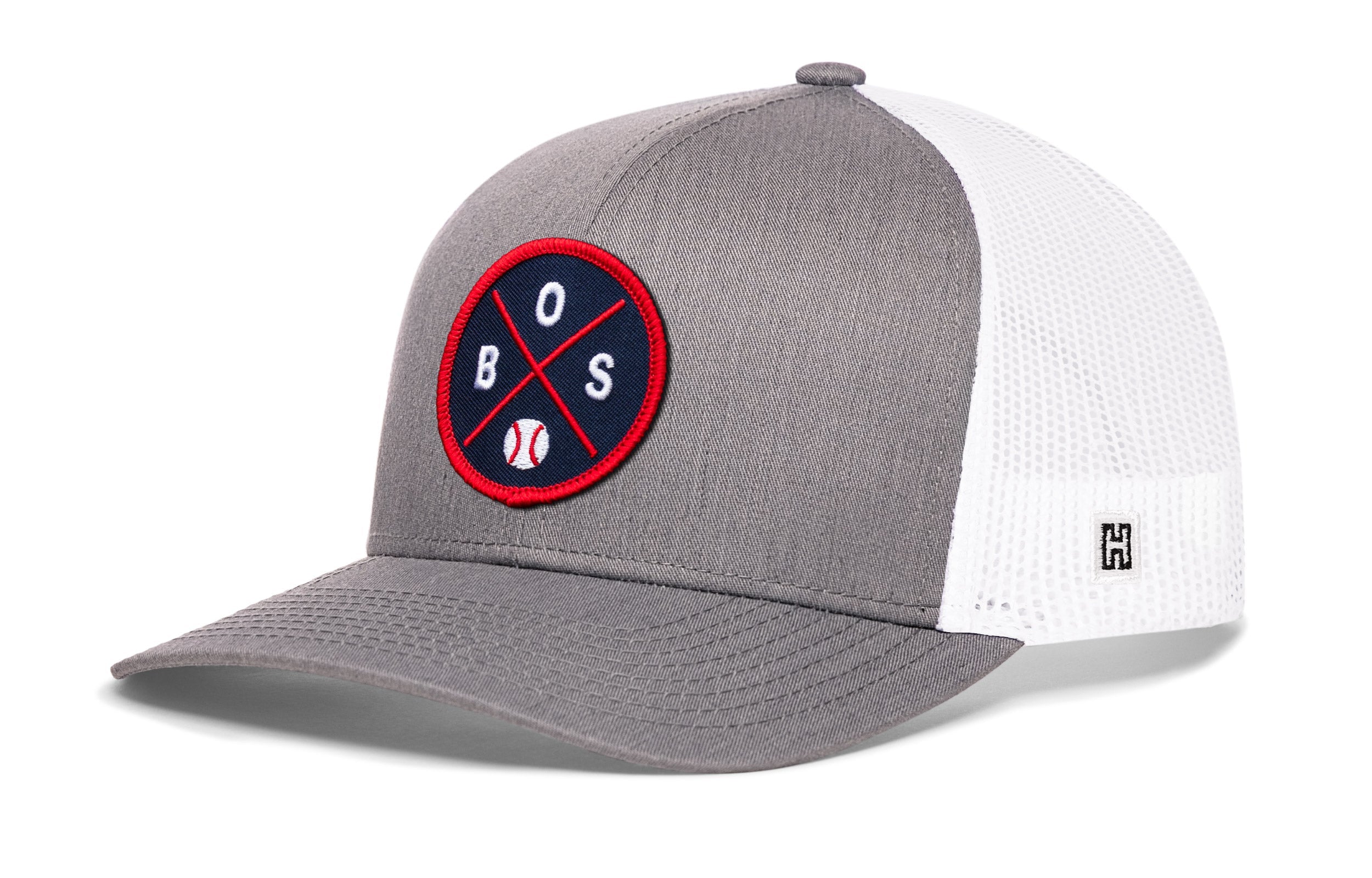 Boston Trucker Hat  |  BOS X Baseball Snapback