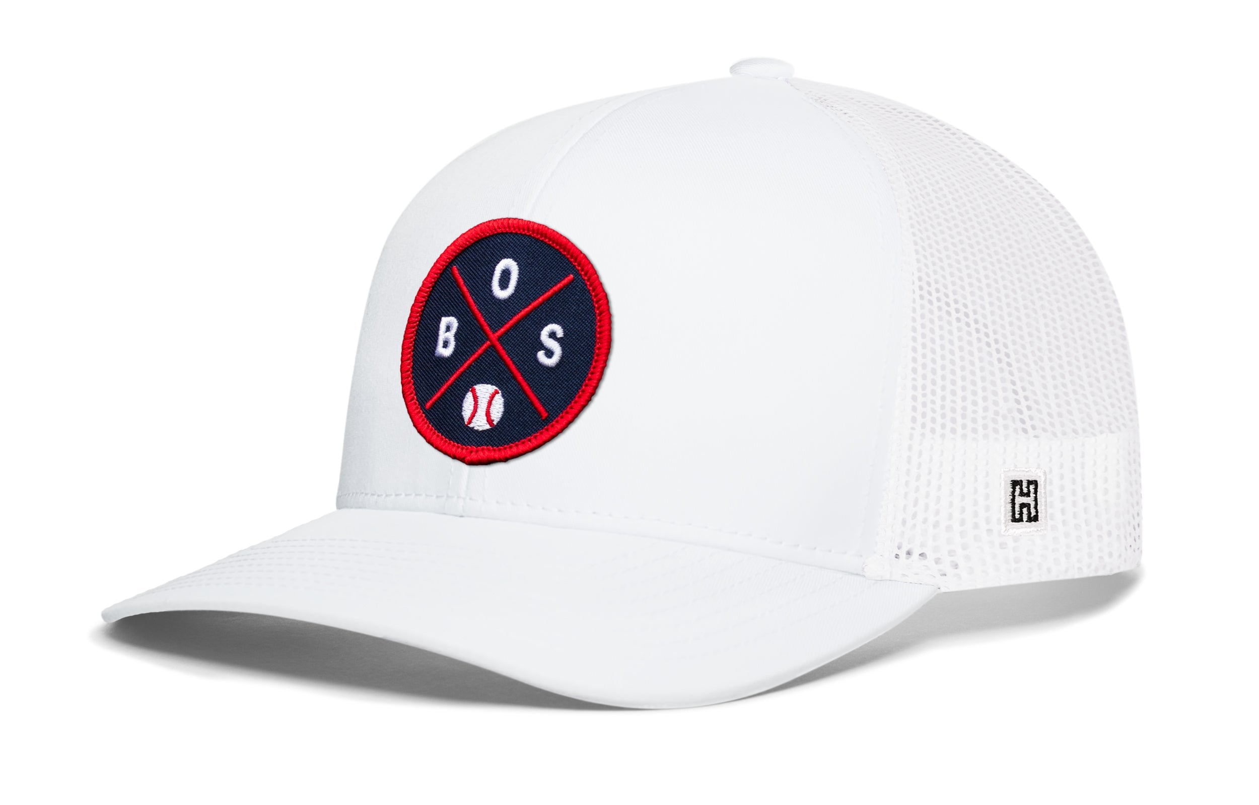 Boston Trucker Hat  |  BOS X Baseball Snapback