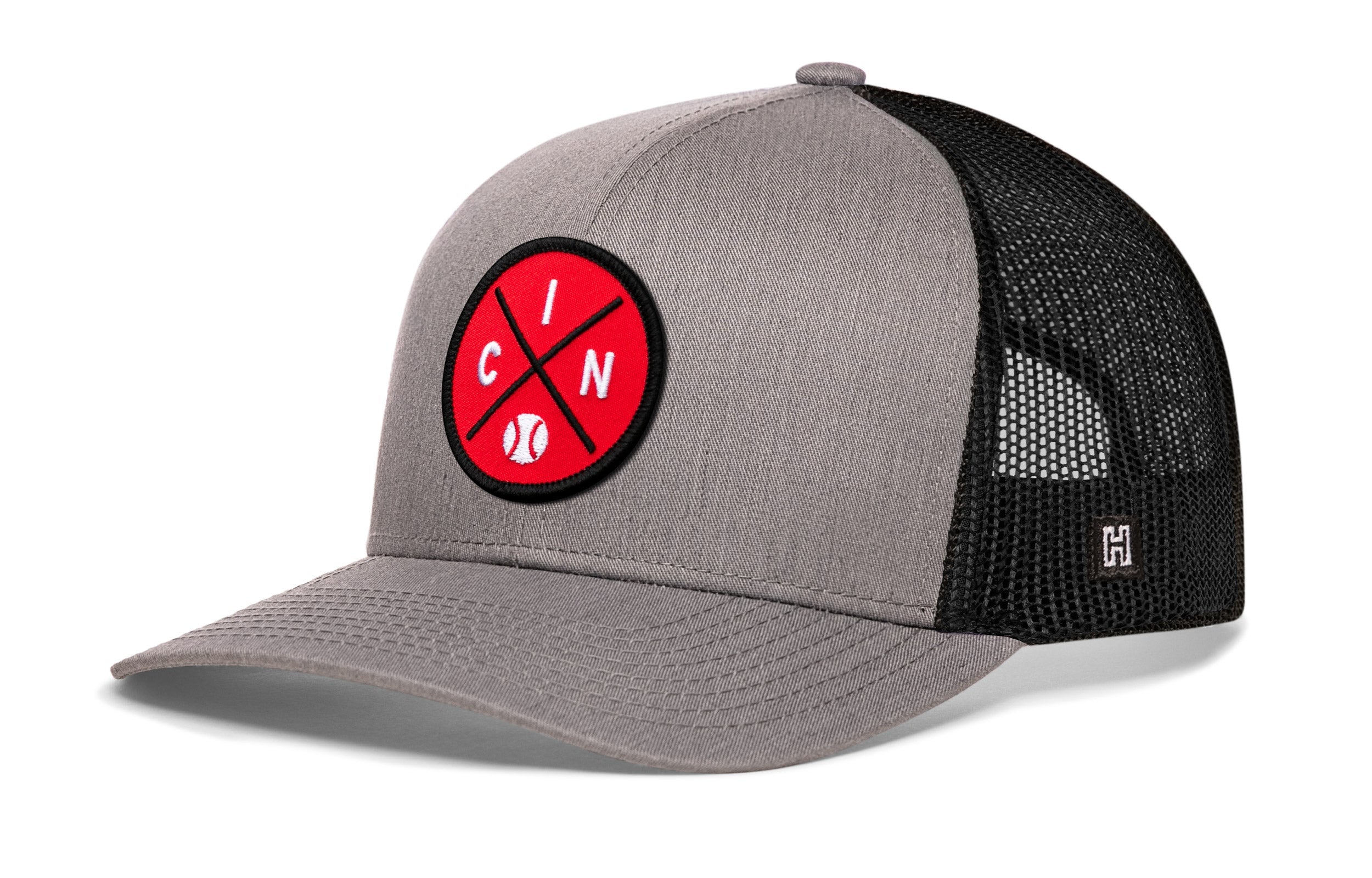 Cincinnati Trucker Hat  |  CIN X Baseball Snapback