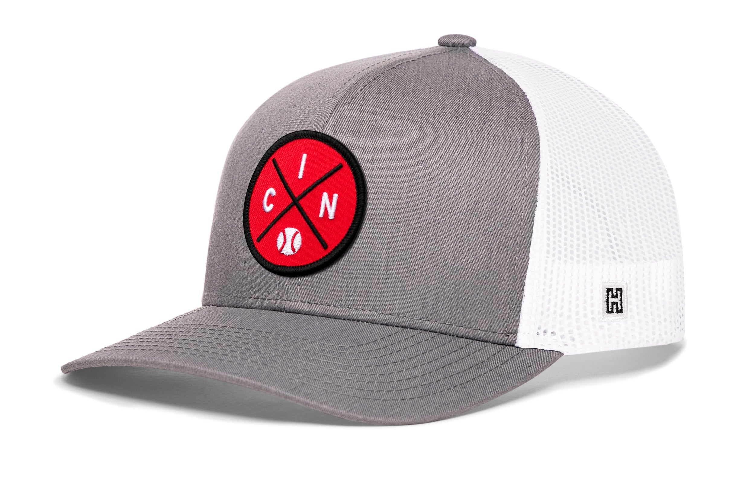 Cincinnati Trucker Hat  |  CIN X Baseball Snapback