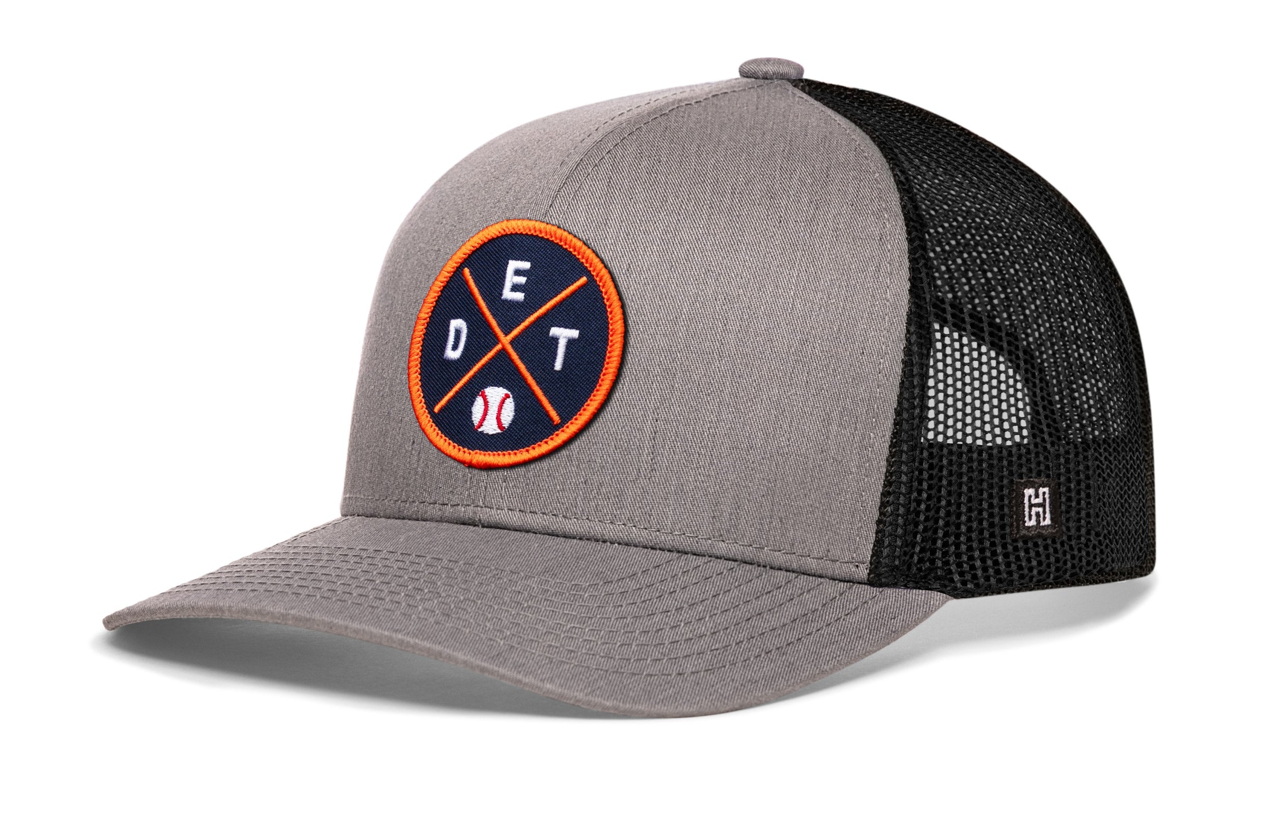 Detroit Trucker Hat  |  DET X Baseball Snapback