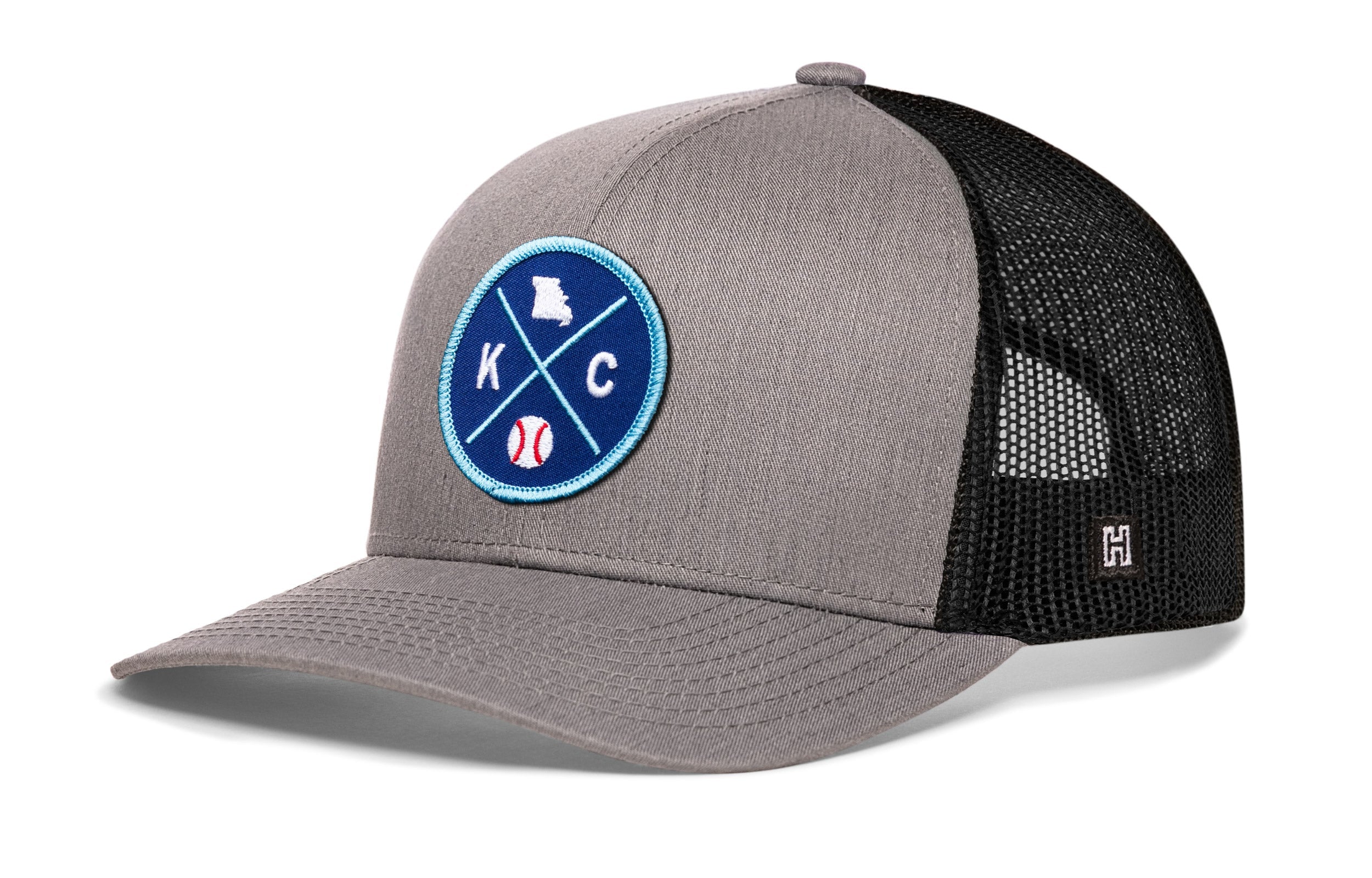 Kansas City Baseball Trucker Hat  |  KC X Snapback