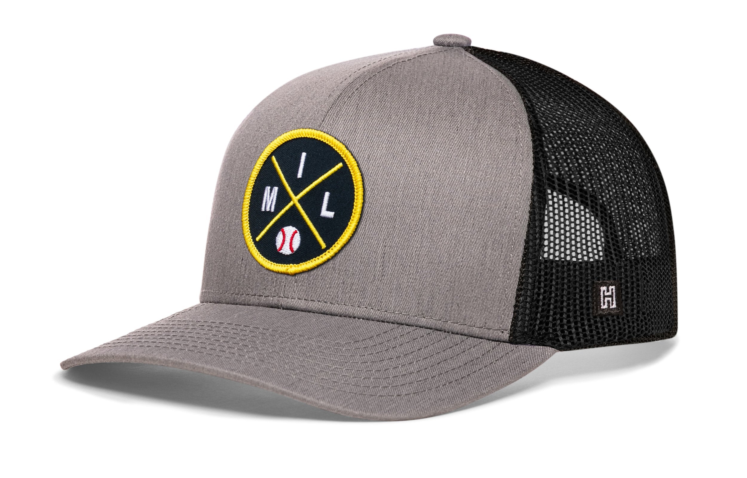 Milwaukee Baseball Trucker Hat  |  MIL X Snapback