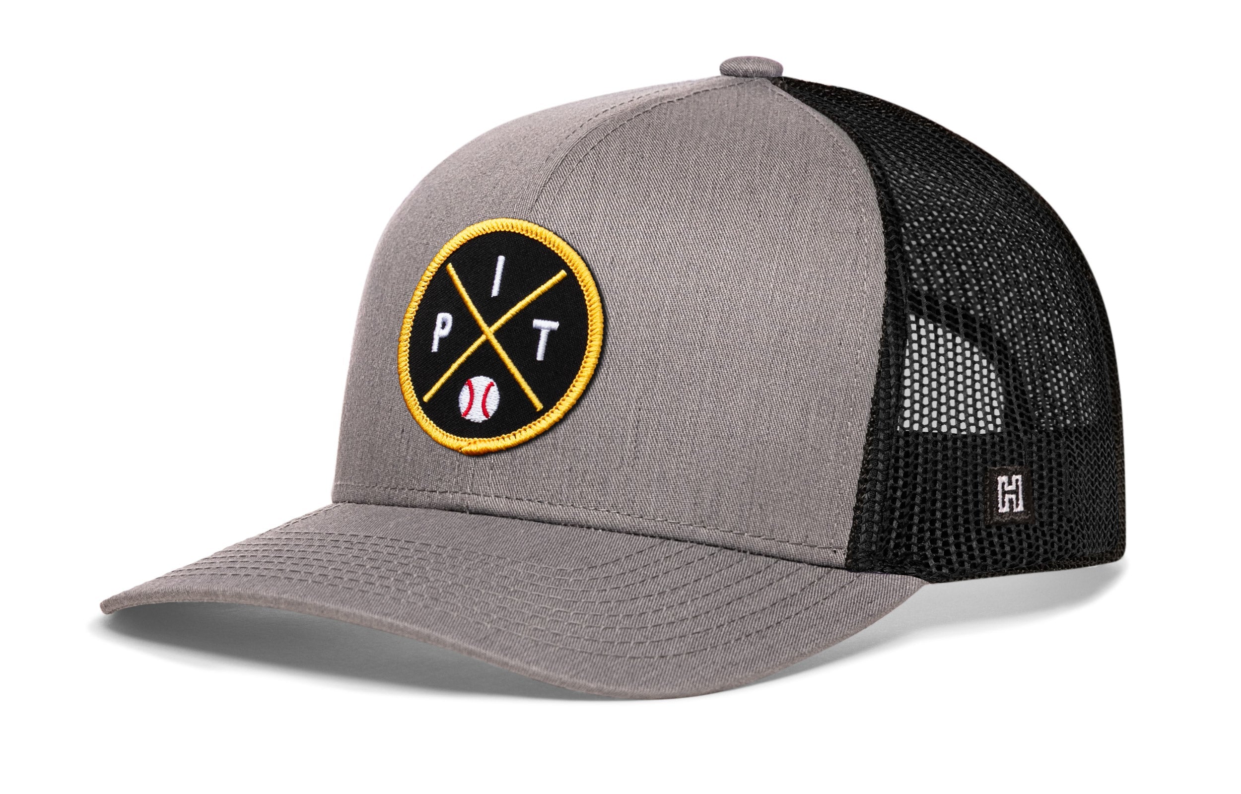 Pittsburgh Trucker Hat  |  PIT X Baseball Snapback
