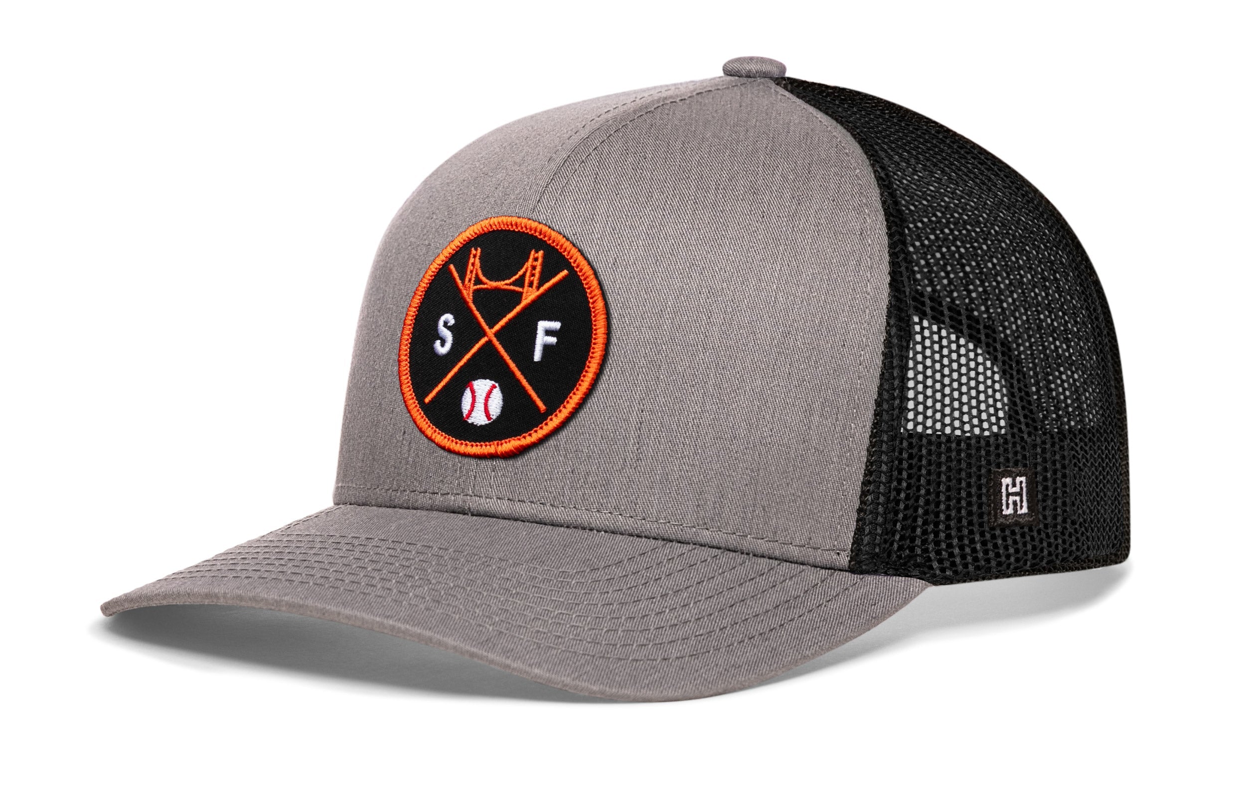 San Francisco Baseball Trucker Hat  |  SF X Snapback