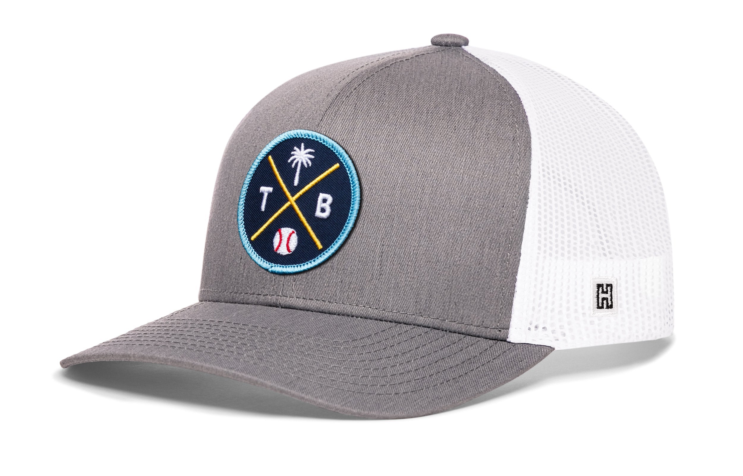 Tampa Bay Baseball Trucker Hat  |  TB X Snapback