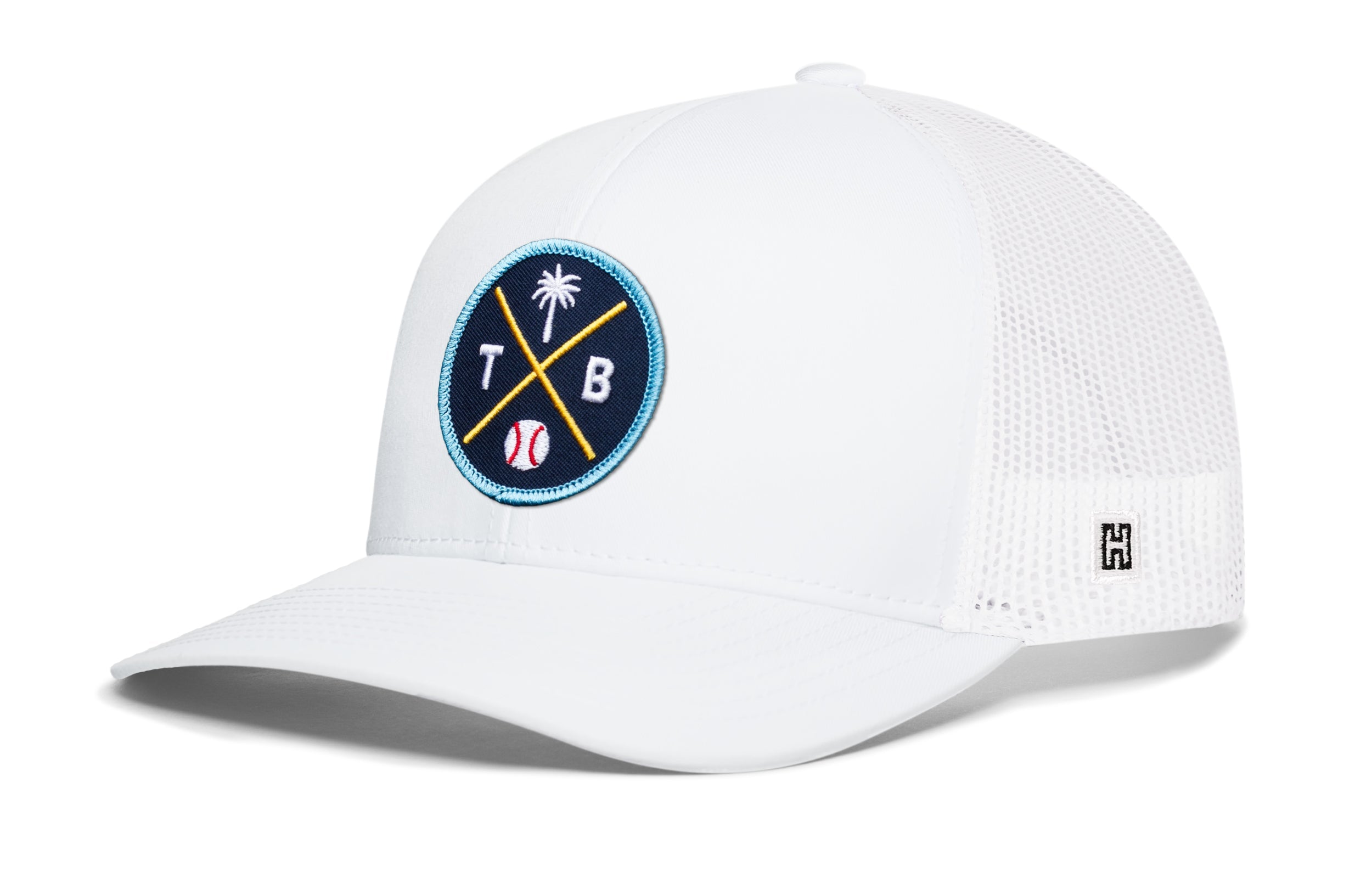 Tampa Bay Baseball Trucker Hat  |  TB X Snapback
