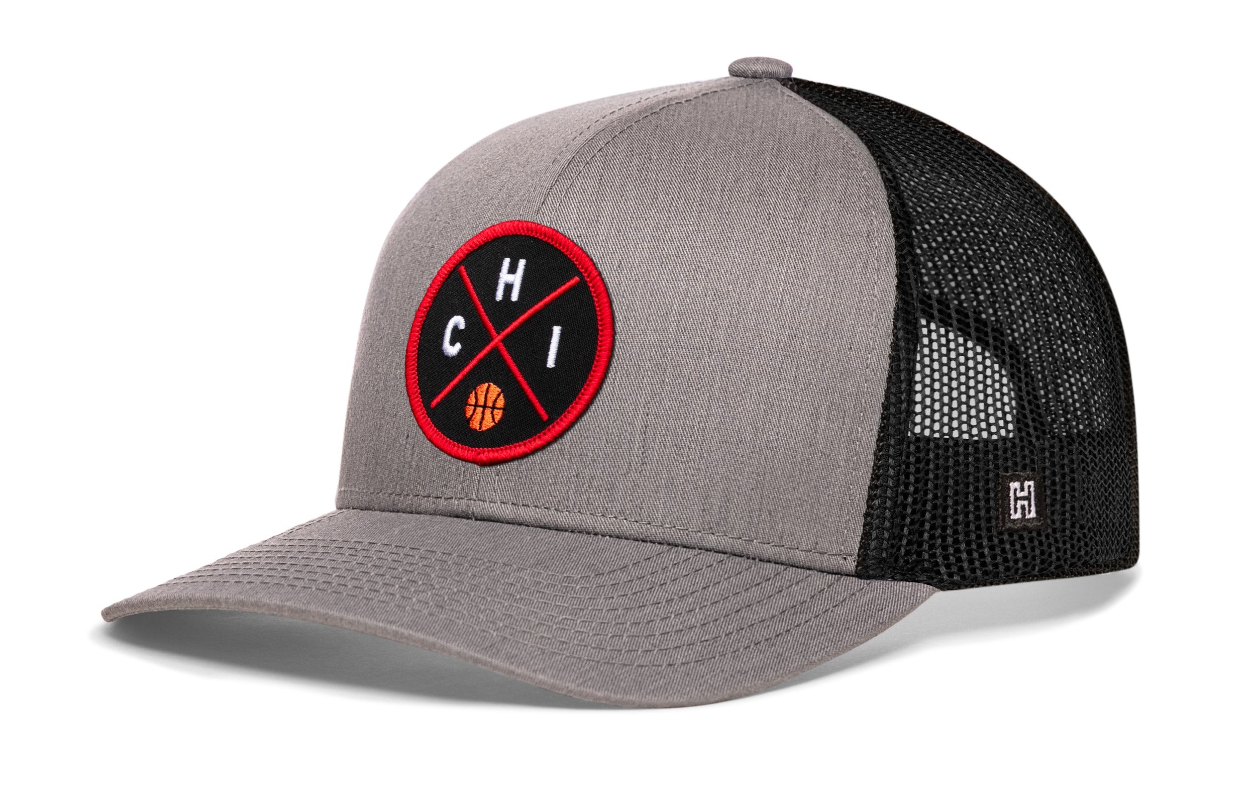 Chicago Trucker Hat  |  CHI X Basketball Snapback