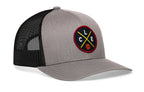 Cleveland Trucker Hat  |  CLE X Basketball Snapback