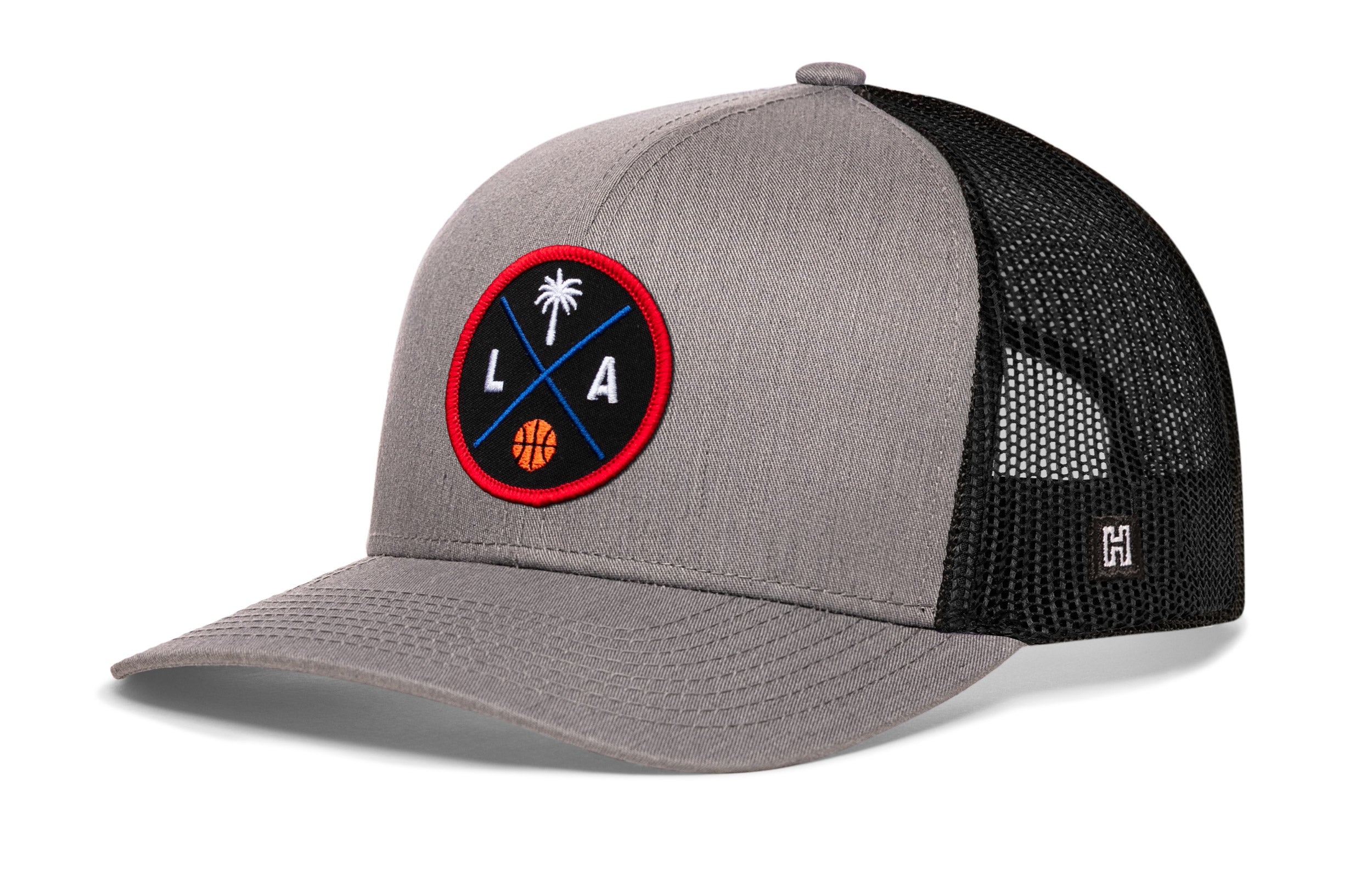 Los Angeles Trucker Hat  |  LA X Basketball Snapback
