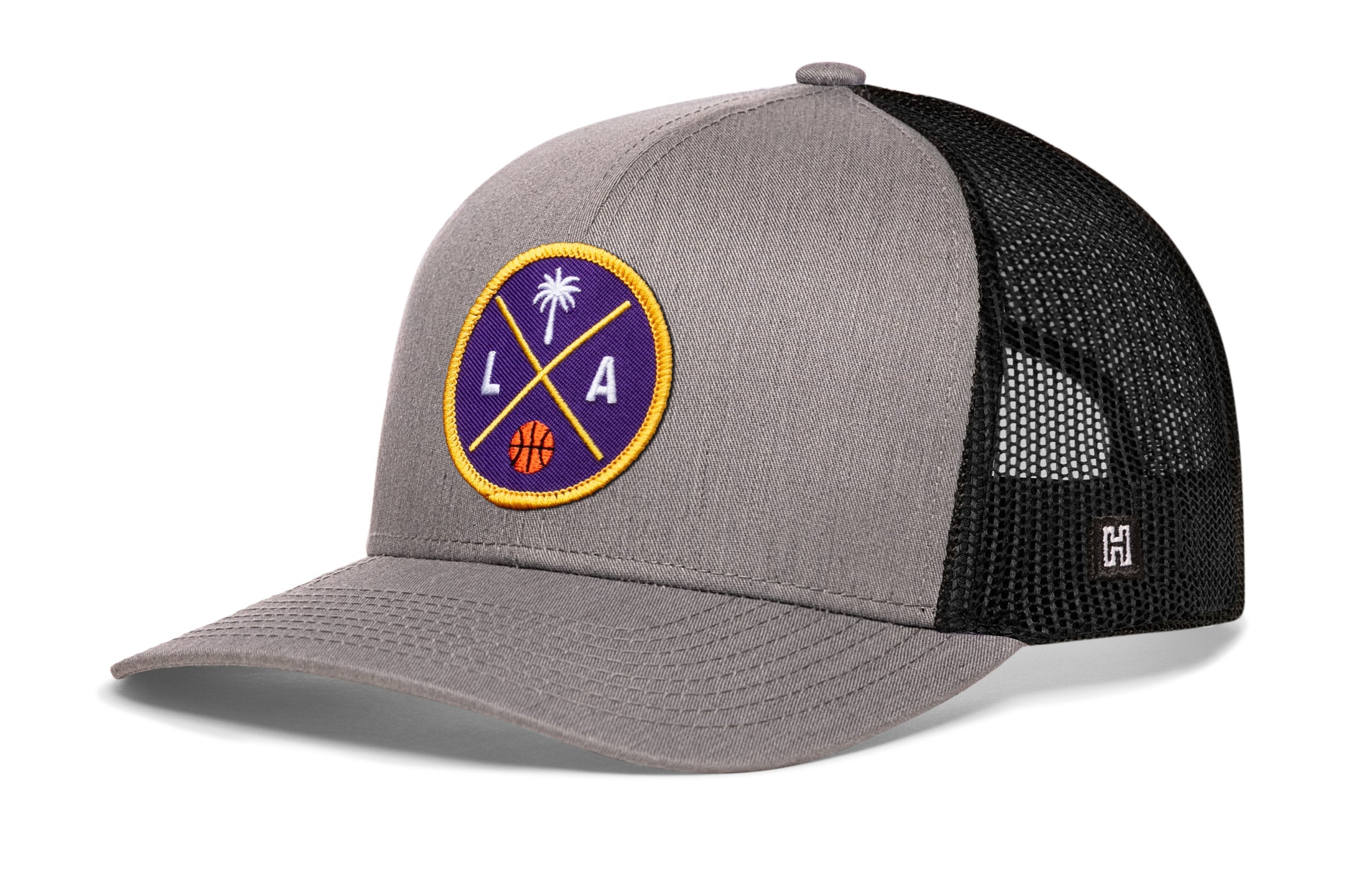 Los Angeles Trucker Hat  |  LA X Basketball Snapback
