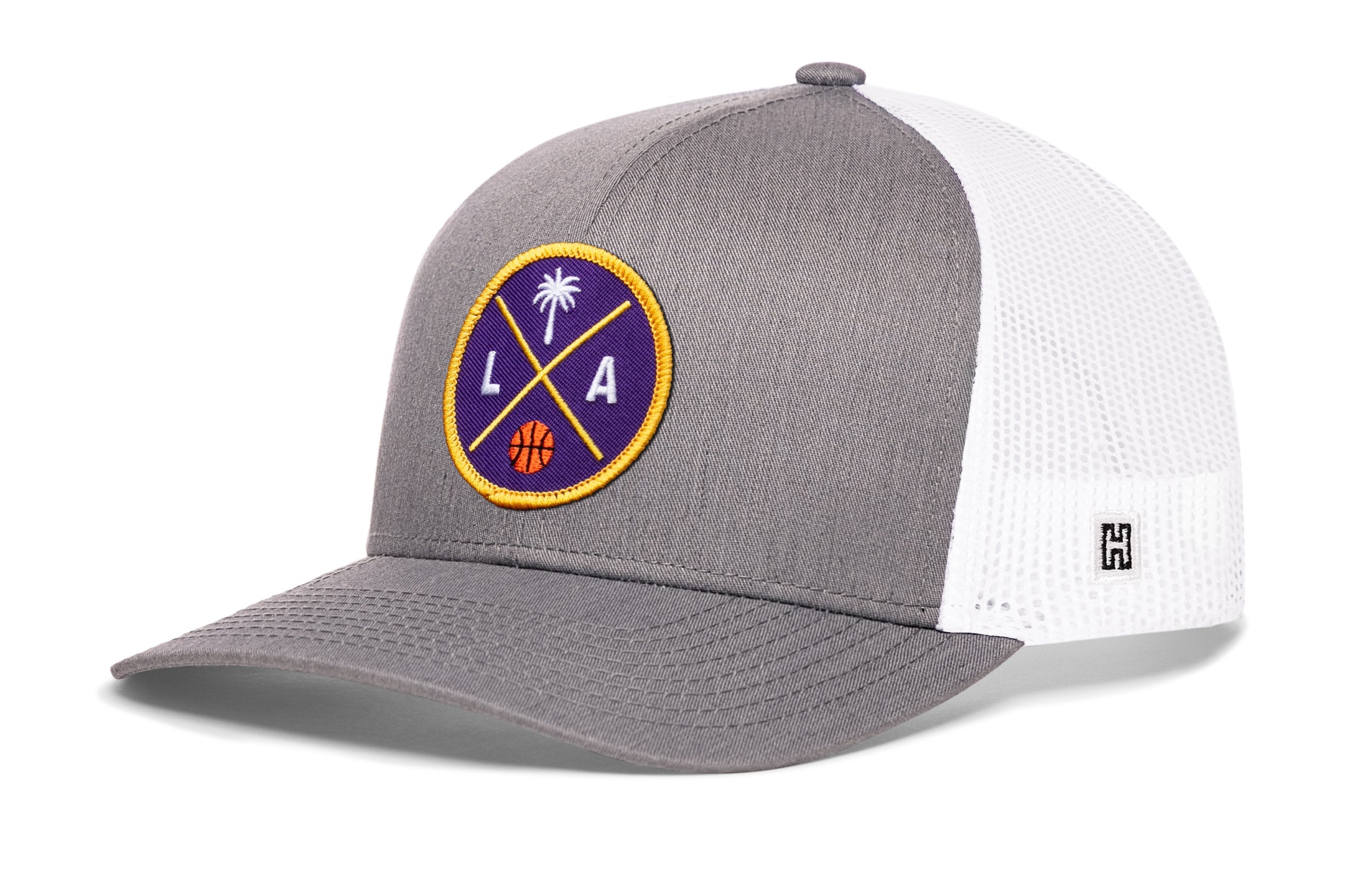 Los Angeles Trucker Hat  |  LA X Basketball Snapback