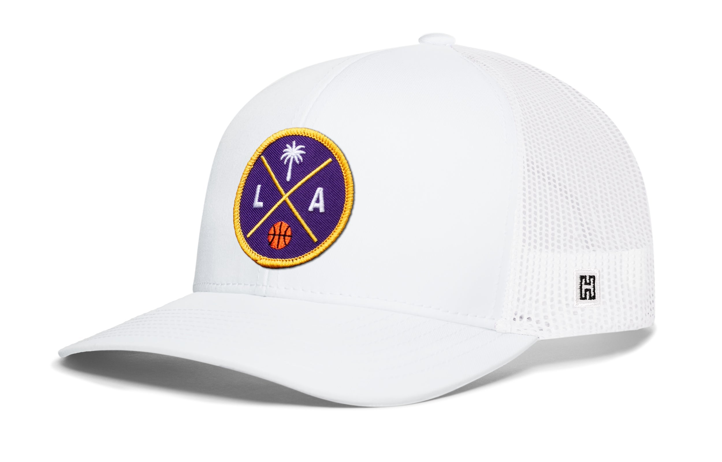 Los Angeles Trucker Hat  |  LA X Basketball Snapback