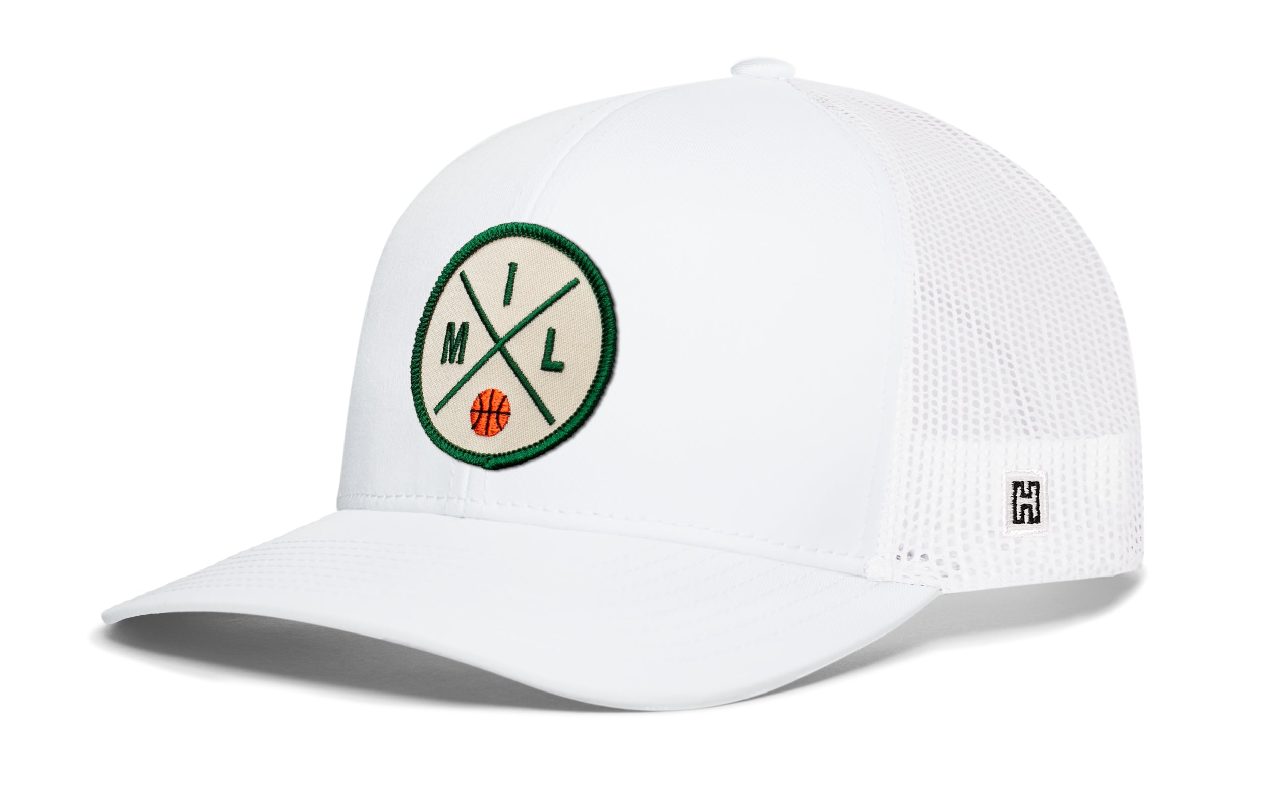 Milwaukee Trucker Hat  |  MIL X Basketball Snapback