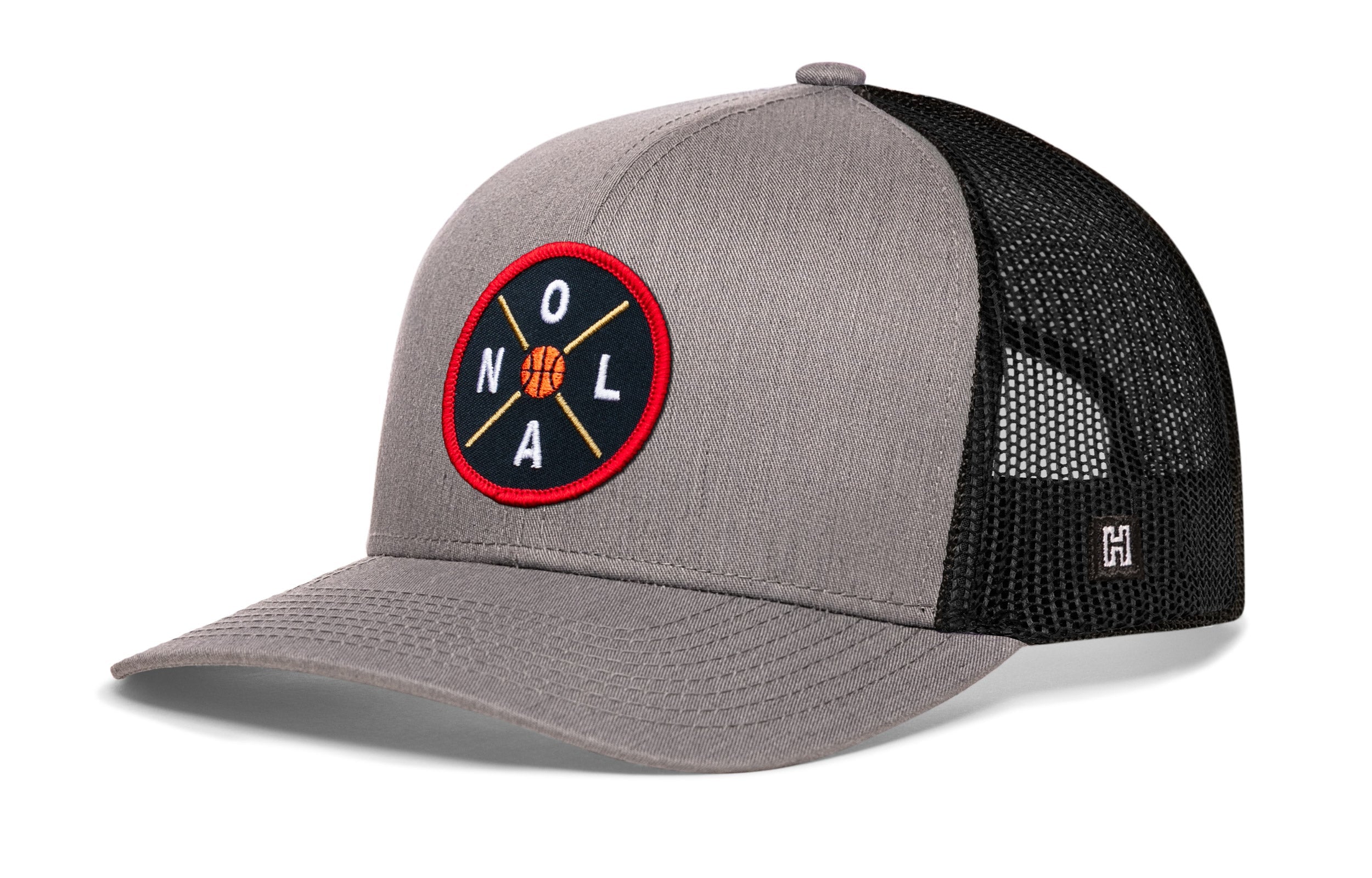 New Orleans Trucker Hat  |  NOLA X Basketball Snapback
