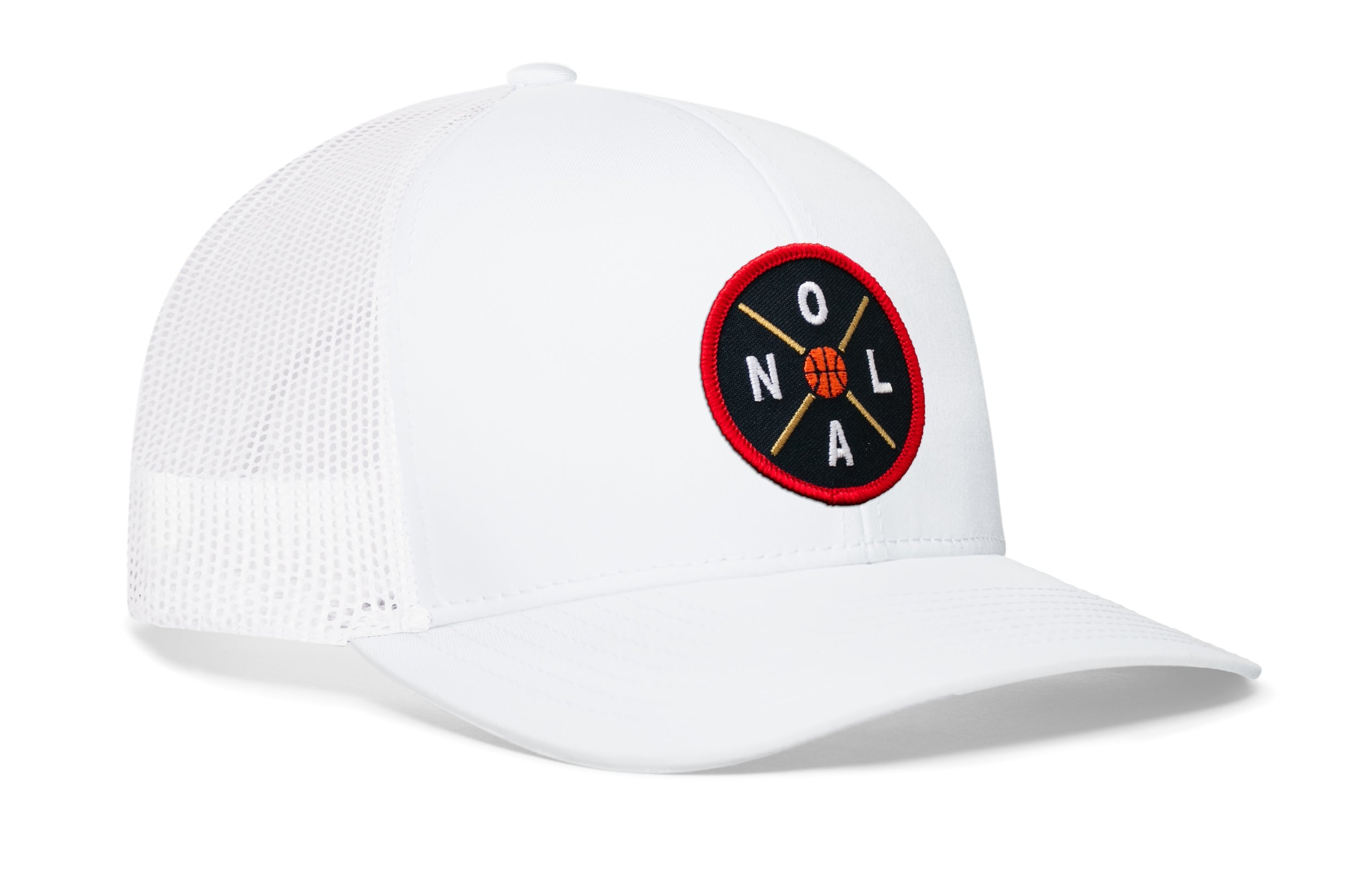 New Orleans Trucker Hat  |  NOLA X Basketball Snapback