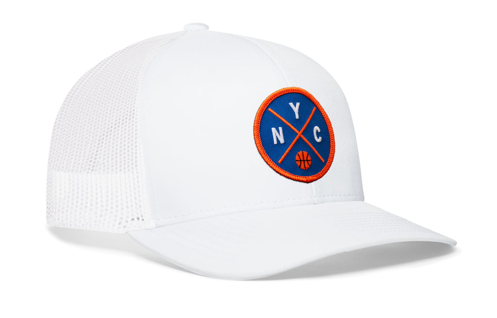 New York Trucker Hat   |  NYC X Basketball Snapback