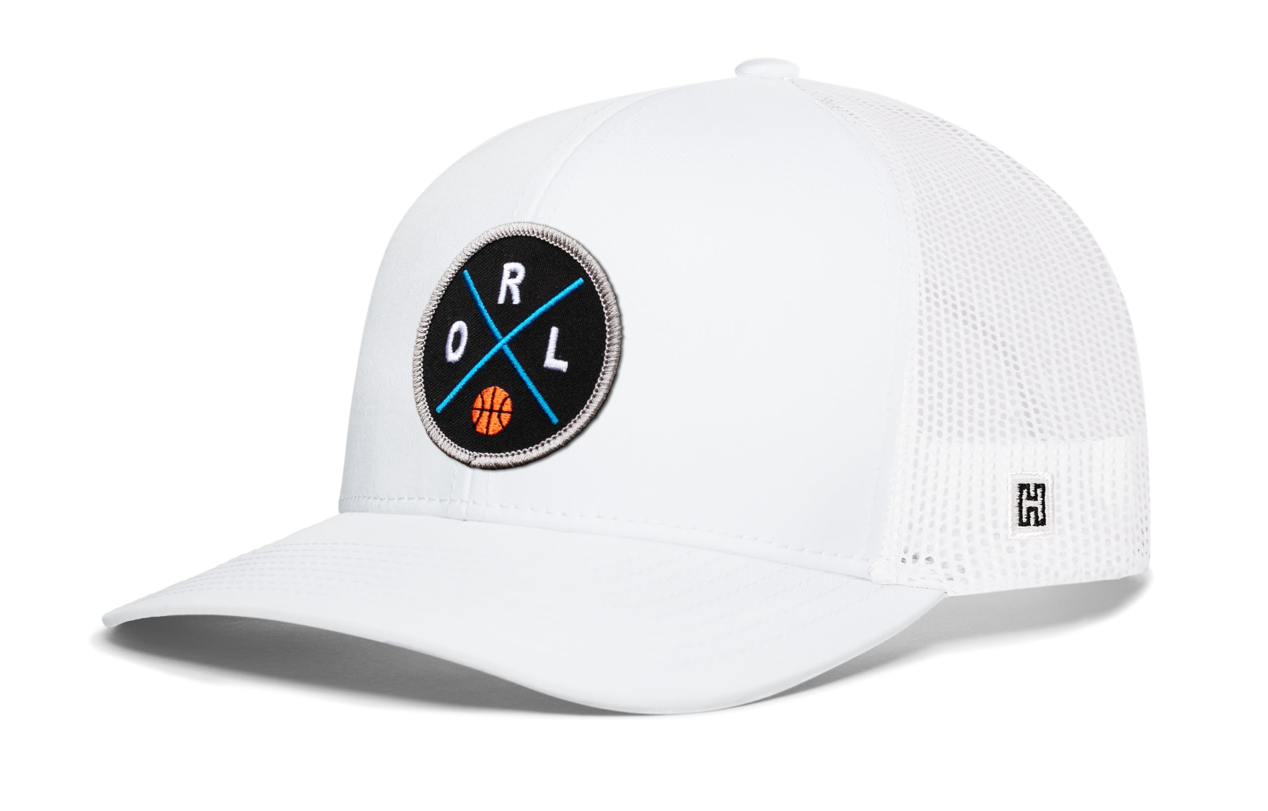 Orlando Trucker Hat  |  ORL X Basketball Snapback