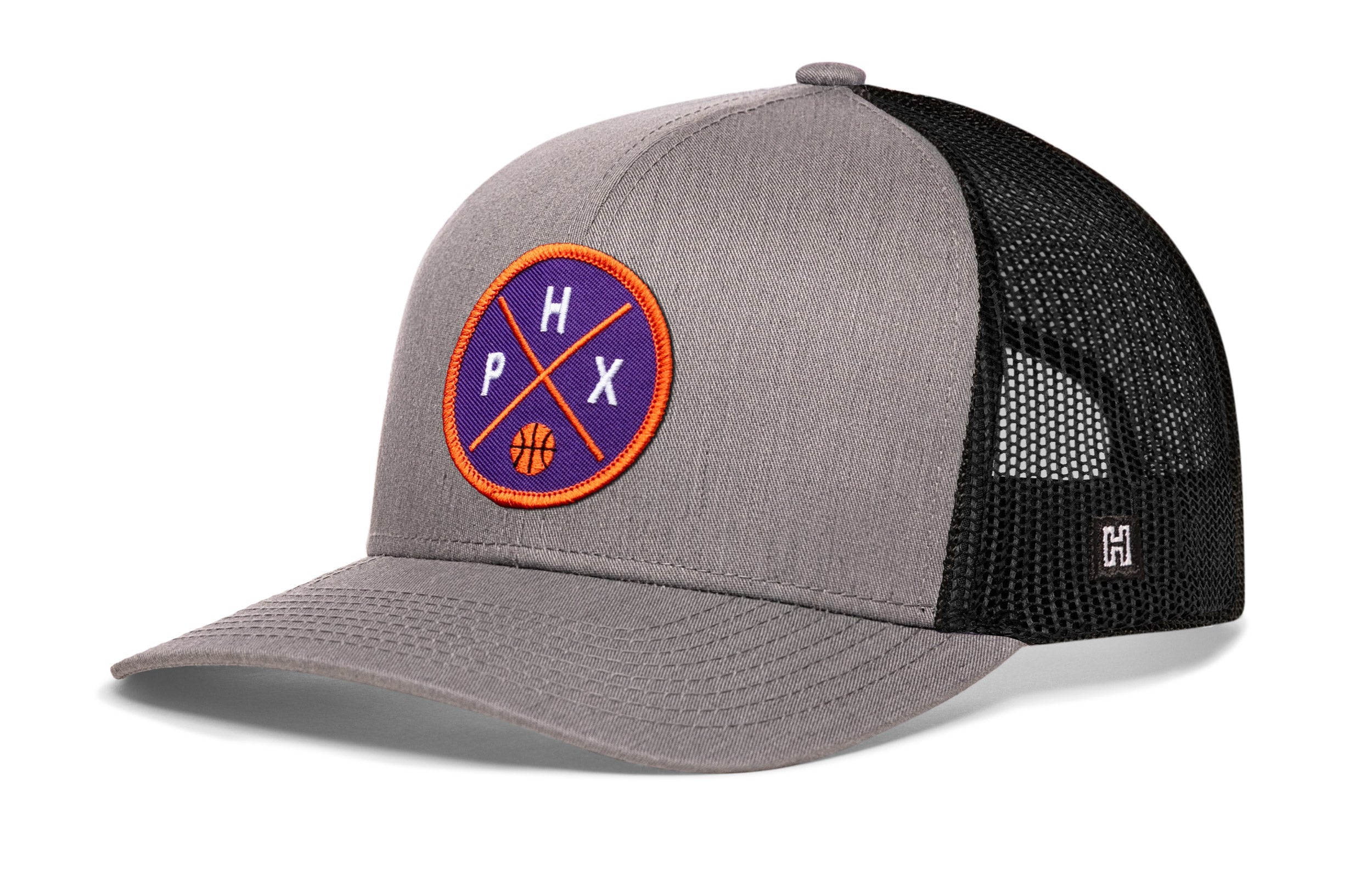 Phoenix Basketball Trucker Hat  |  PHX X Snapback