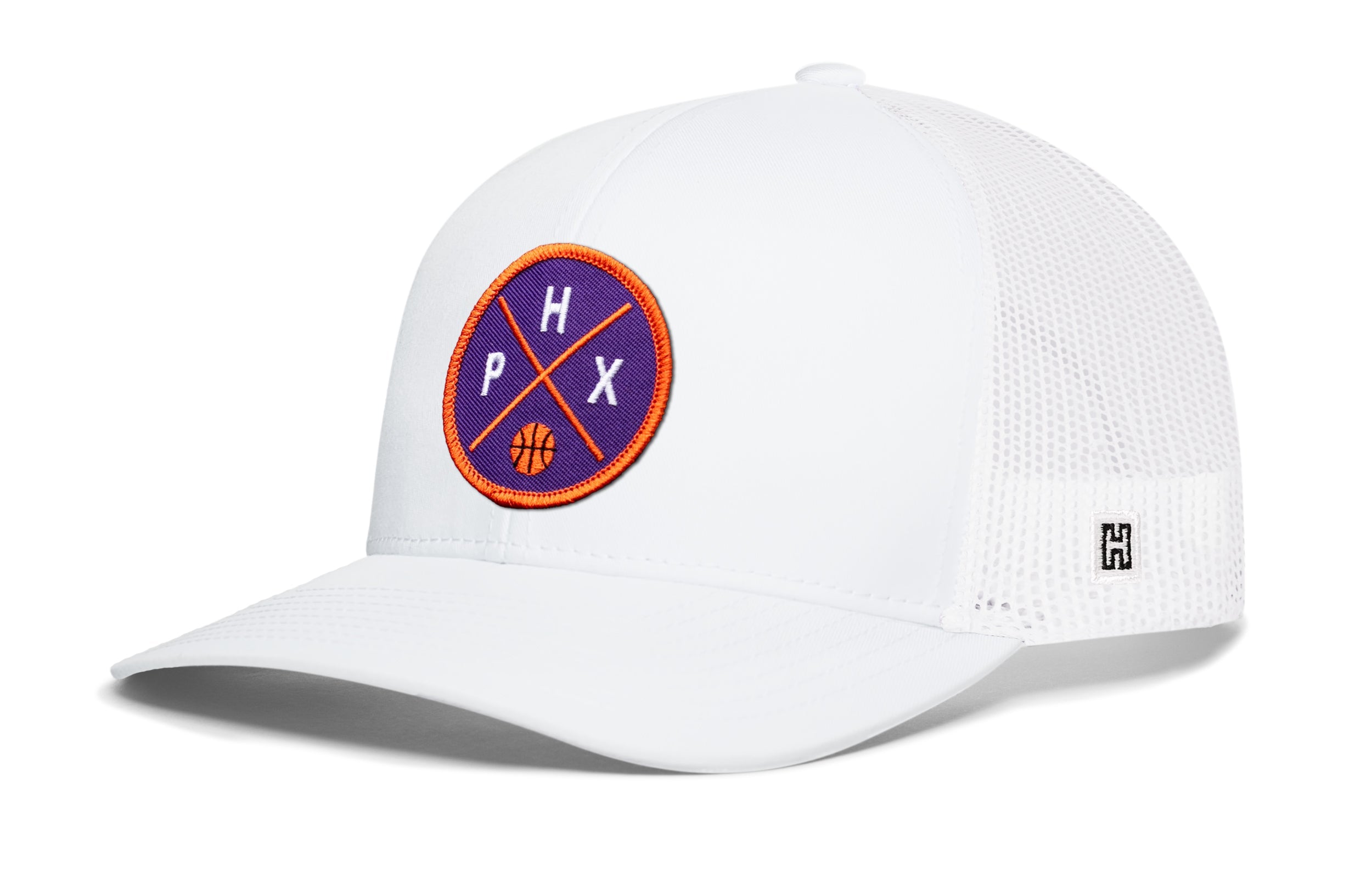 Phoenix Basketball Trucker Hat  |  PHX X Snapback