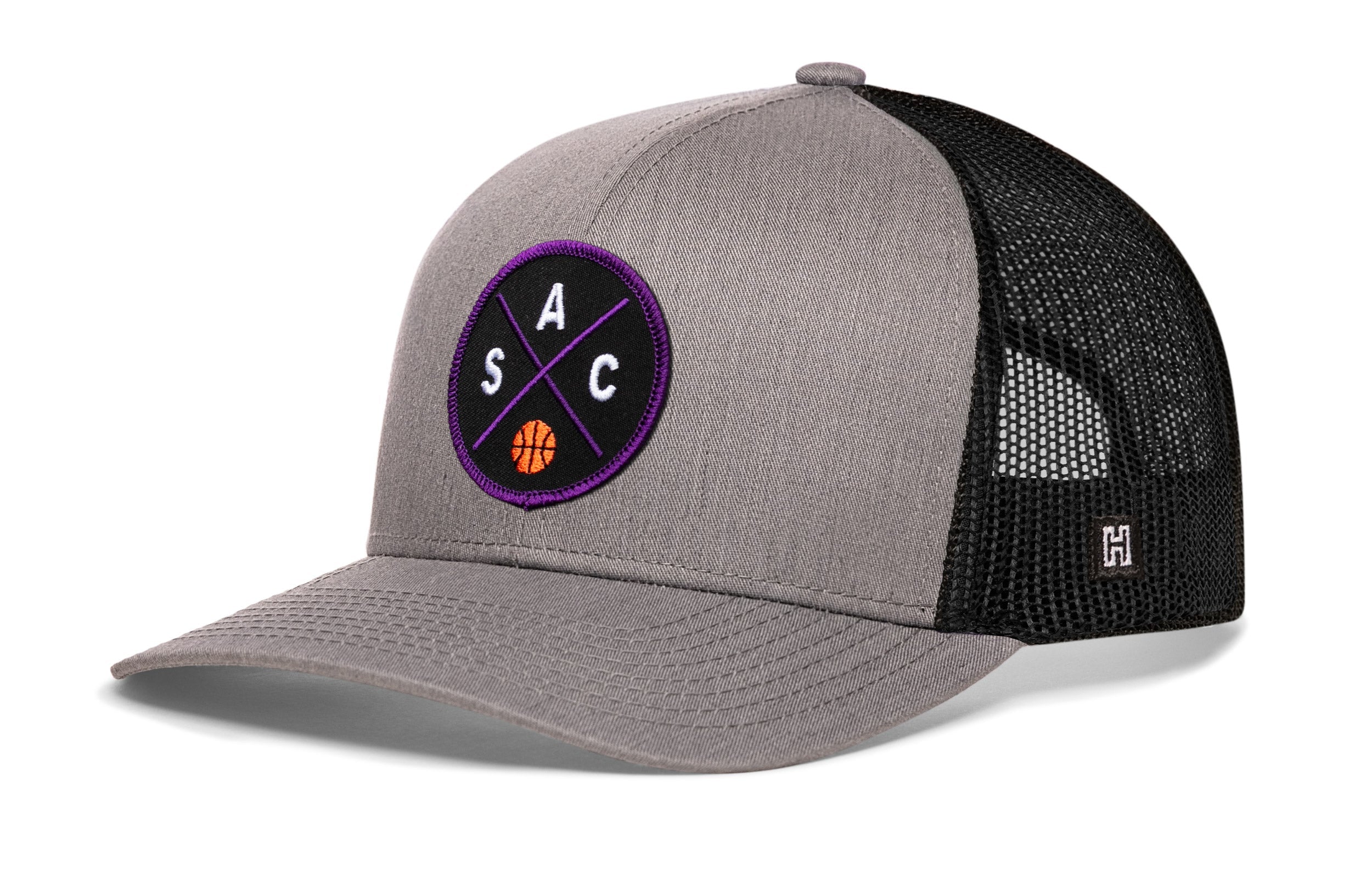 Sacramento Trucker Hat  |  SAC X Basketball Snapback
