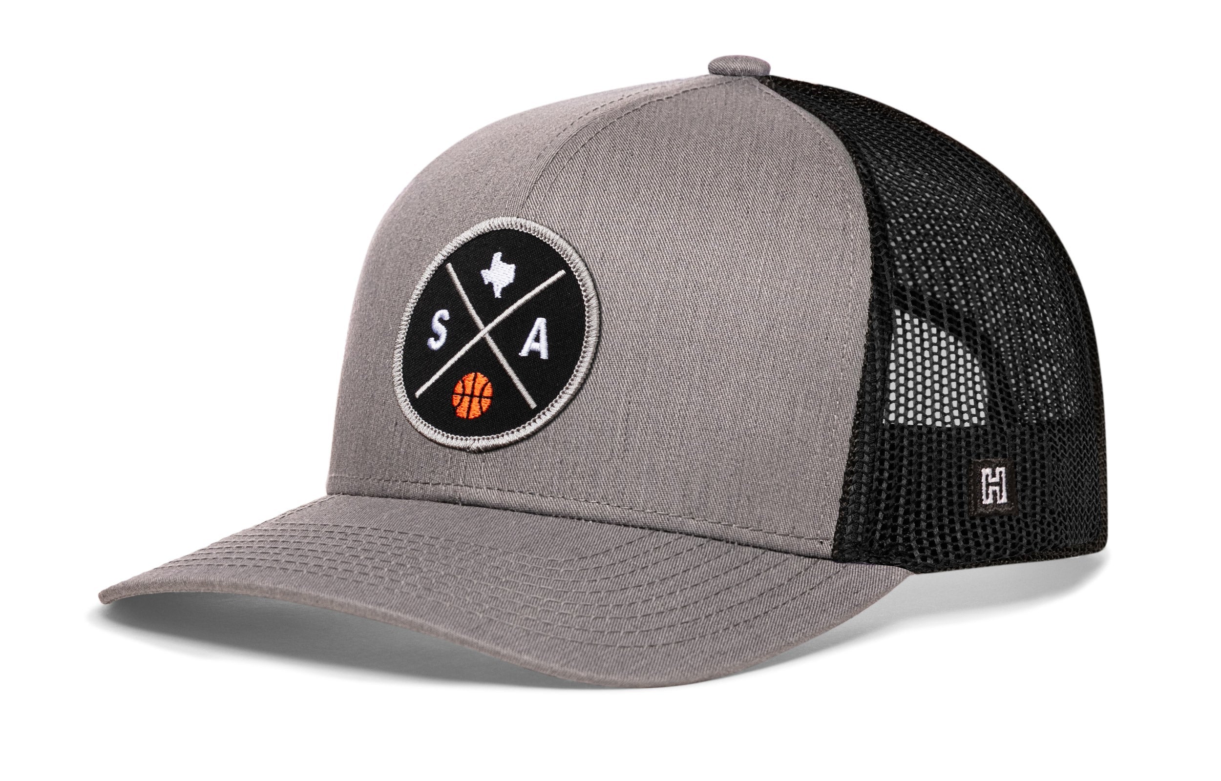 San Antonio Trucker Hat  |  SA X Basketball Snapback