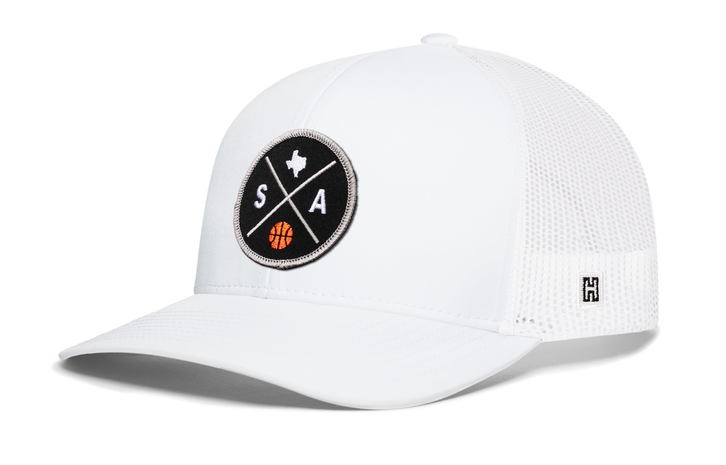 San Antonio Trucker Hat  |  SA X Basketball Snapback