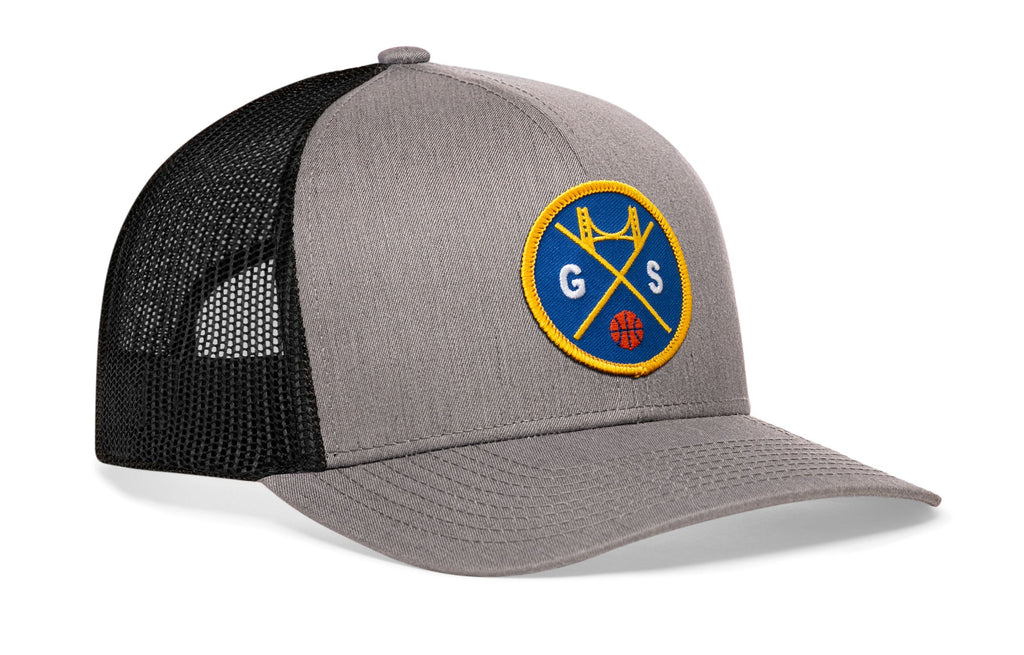 San Francisco Trucker Hat  |  GS X Basketball Snapback