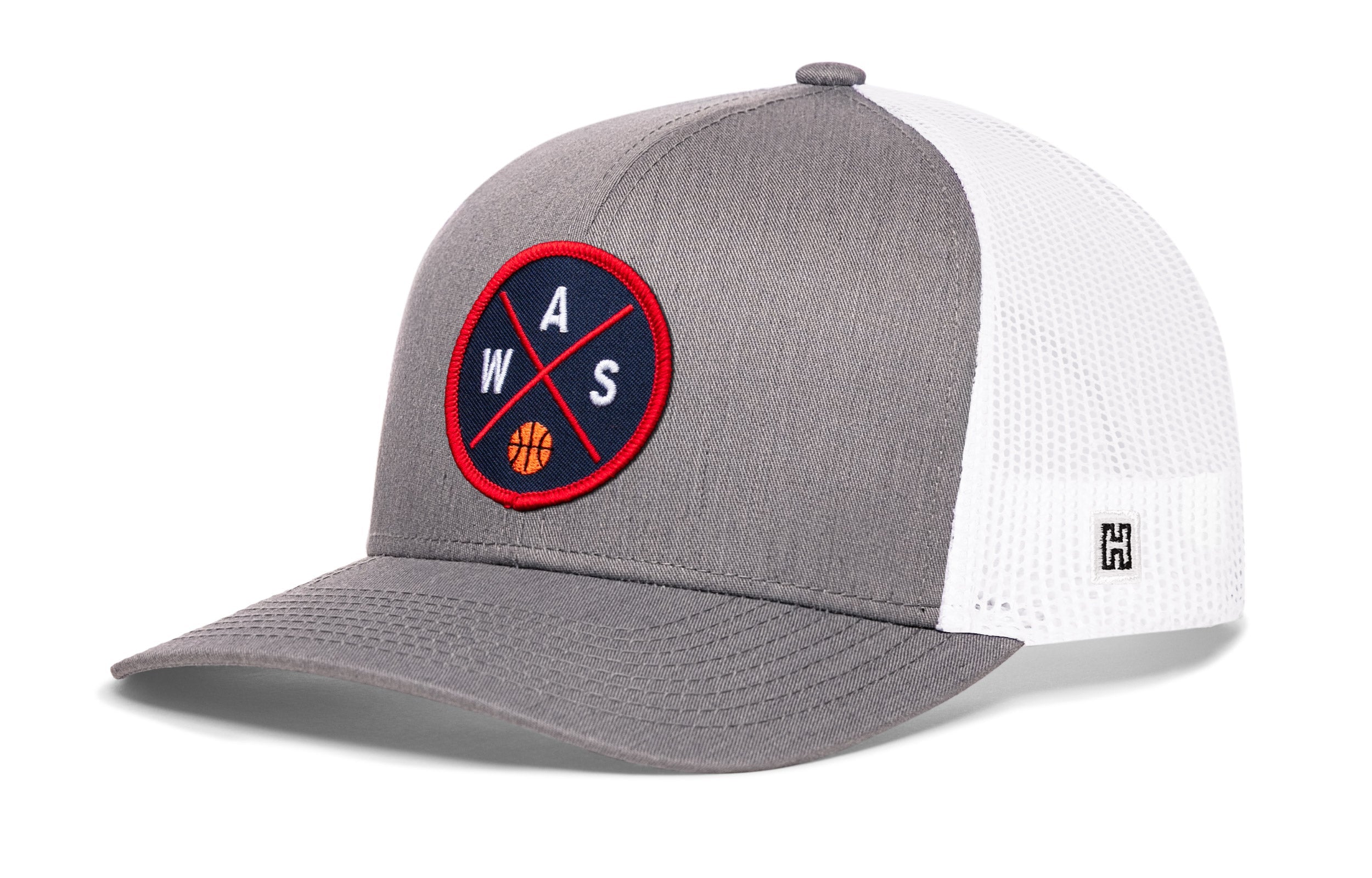 Washington DC Trucker Hat  |  WAS X Basketball Snapback