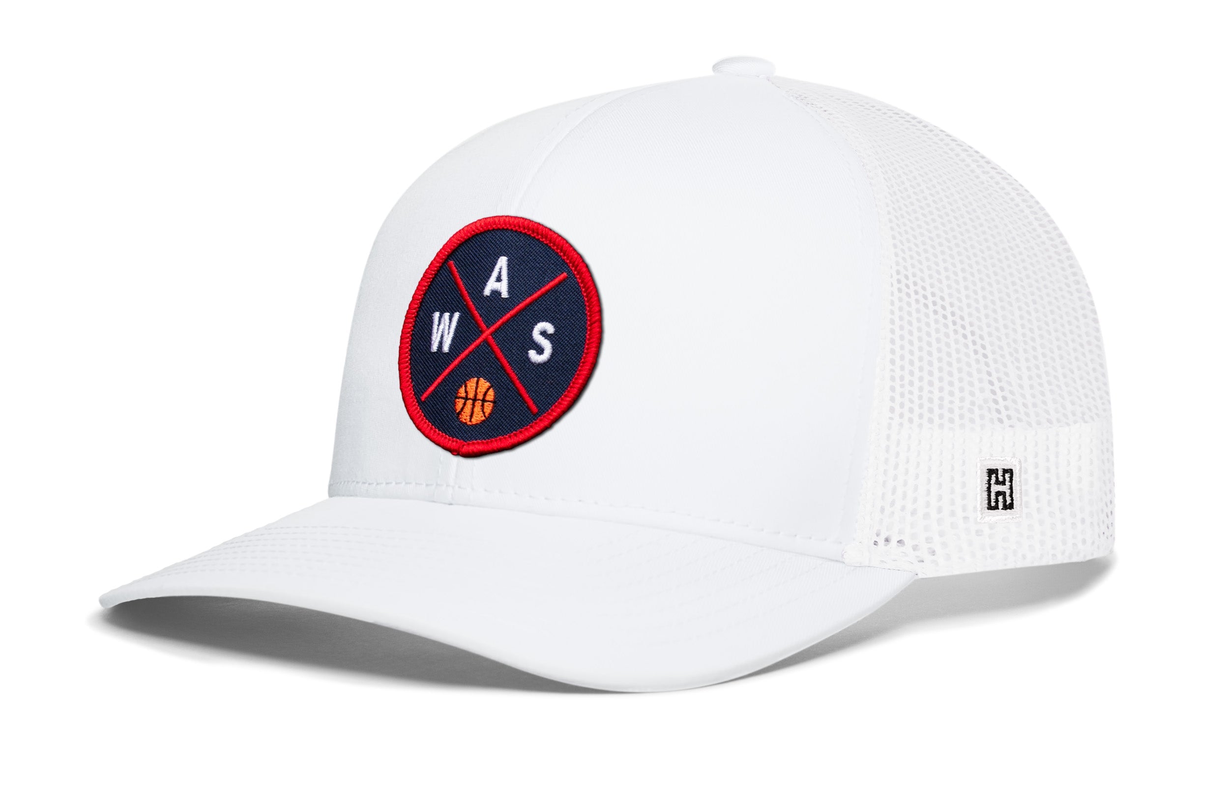Washington DC Trucker Hat  |  WAS X Basketball Snapback