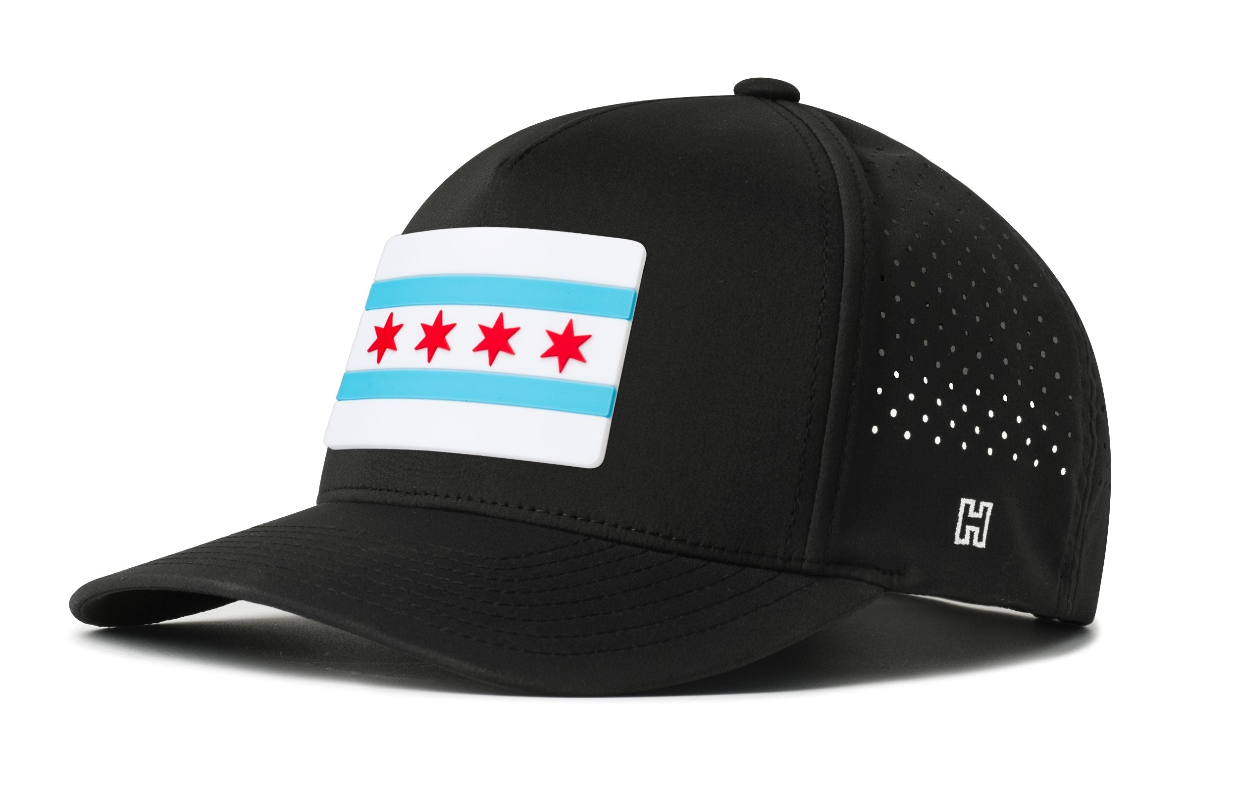 Chicago Flag Performance 5-Panel Hat  | City Flexfit Snapback